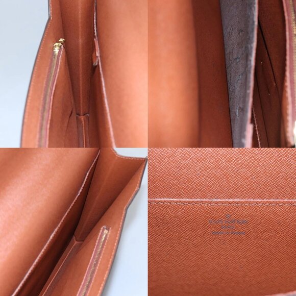 LOUIS VUITTON Monogram Porte Documents Bandouliere Bag M53338 Auth sw092 - Picture 14 of 15